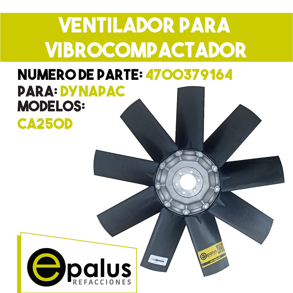 VENTILADOR PARA VIBROCOMPACTADOR - PARTE: 4700379164