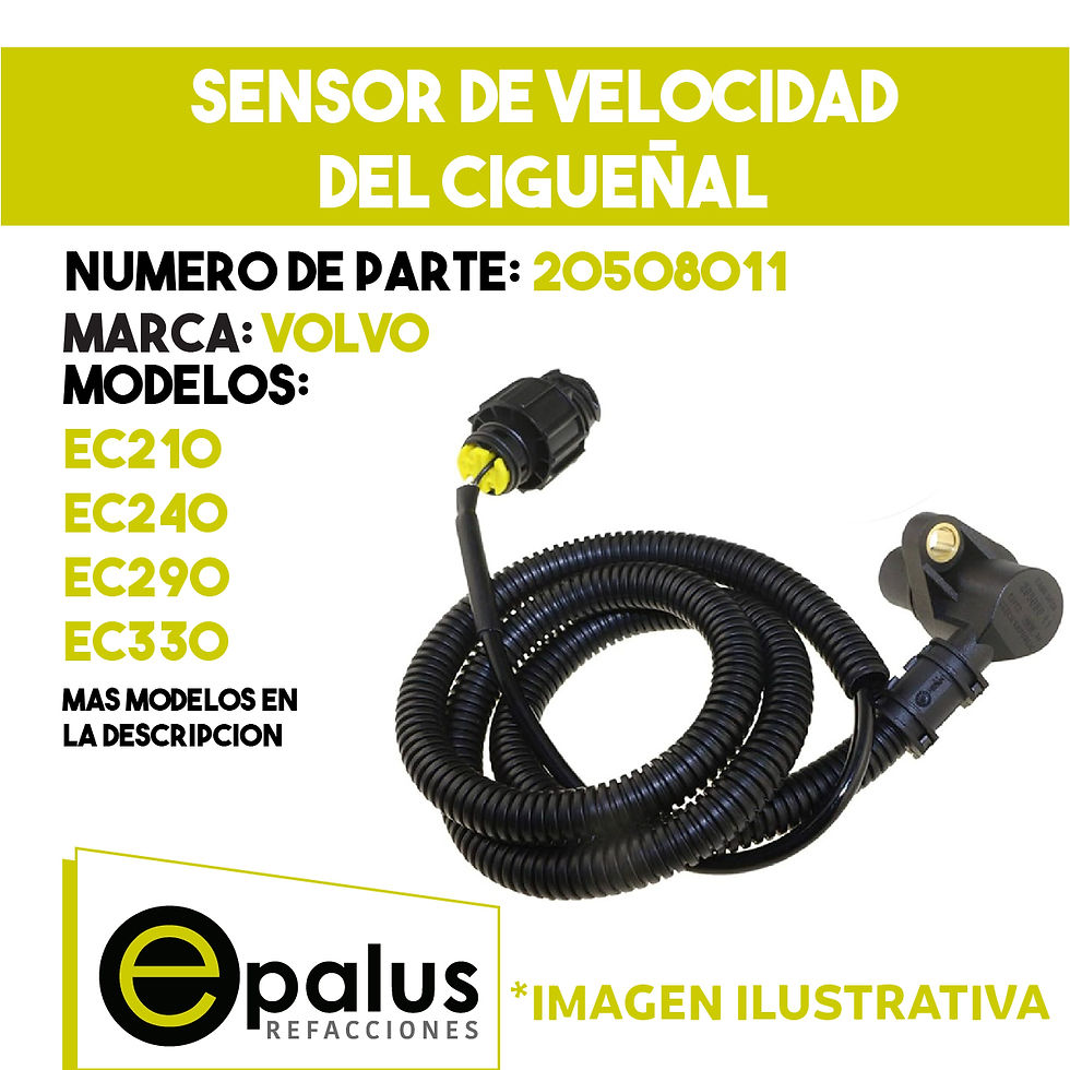 SENSOR DE VELOCIDAD DEL CIGUEÑAL - PARTE: 20508011