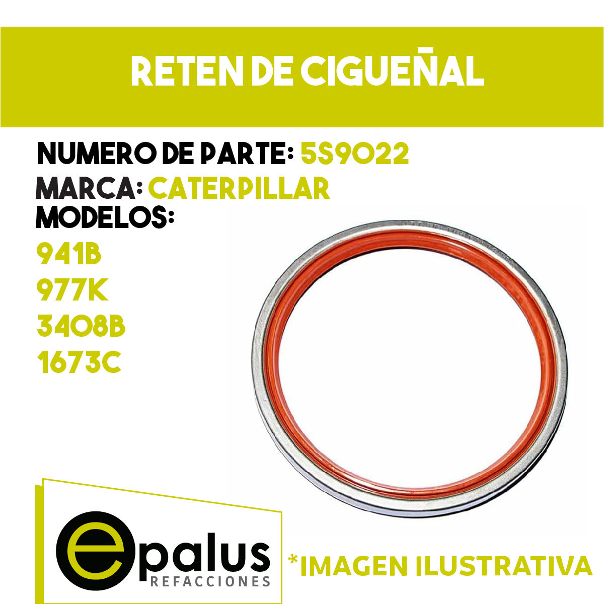 RETEN DE CIGUEÑAL - PARTE: 5S9022