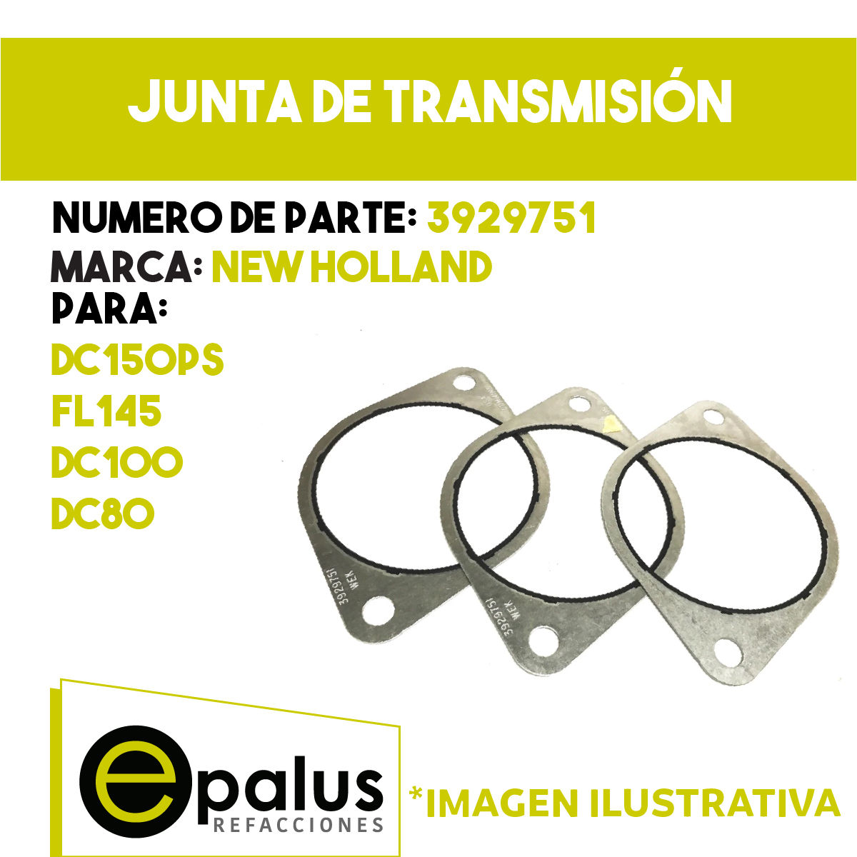 JUNTA DE TRANSMISIÓN - PARTE: 3929751