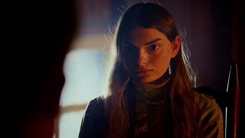 Director of Photography working with director on Atlanta-based film set