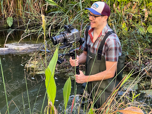 Filming Wildlife and Wading Through Rivers for a Museum Exhibit