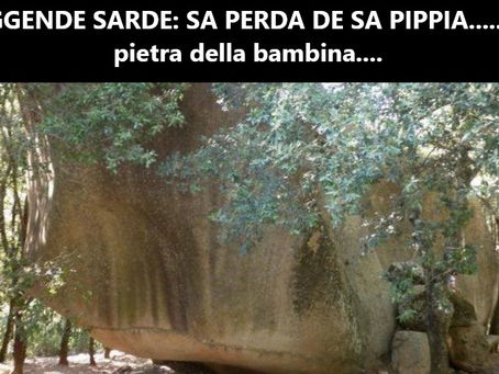 SA PERDA DE SA PIPPIA... la pietra della bambina: LEGGENDA E TESTIMONIANZA DI UN FOLLOWER