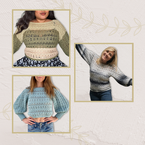 Sofia Sweater | Crochet Pattern | Larami Loops