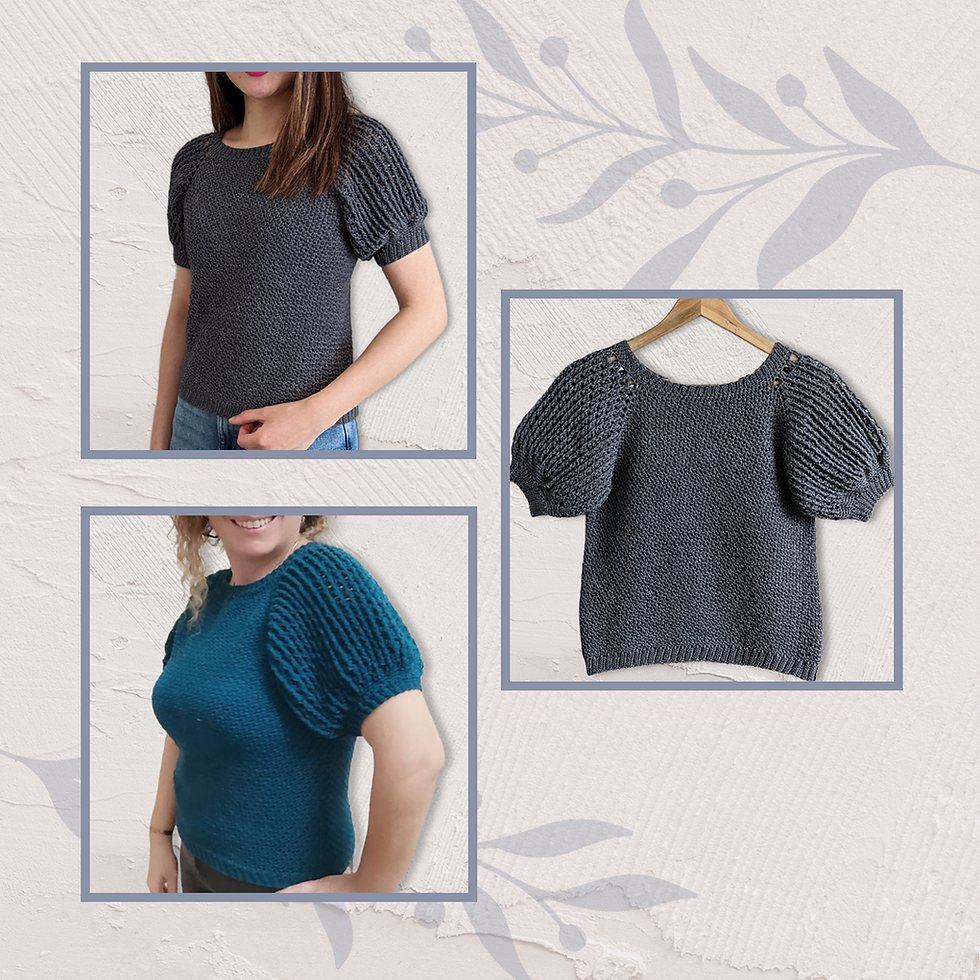 Stella Tee | Crochet Pattern | Larami Loops
