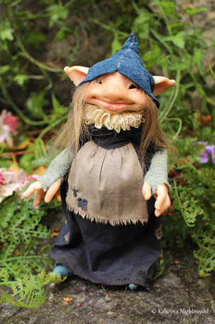 OOAK Brownie art doll 