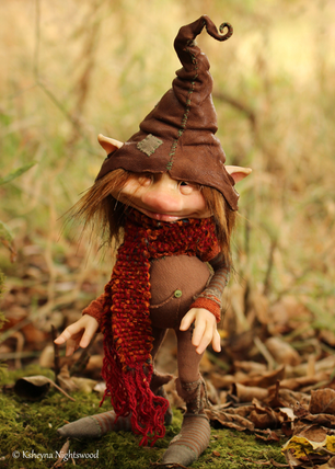 Brownie Art Doll by Artist Ksheyna Nightswood