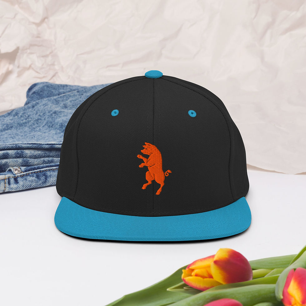 Thumbnail: Classic PIG Snapback – Green Undervisor