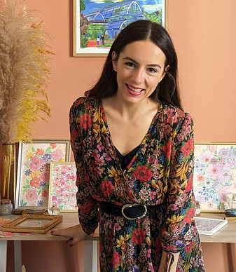 amélie, prof d'aquarelle