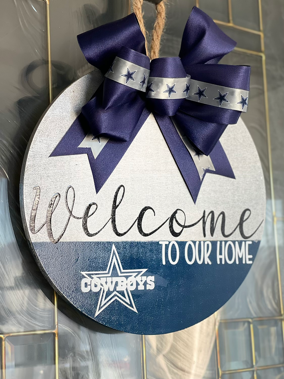 Thumbnail: Dallas Cowboys Welcome Door Hanger