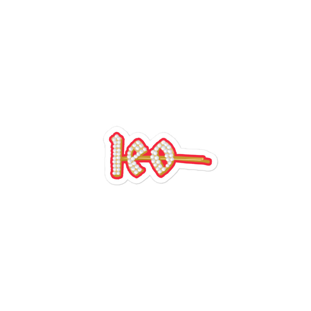 Leo Hair Clip - Sticker