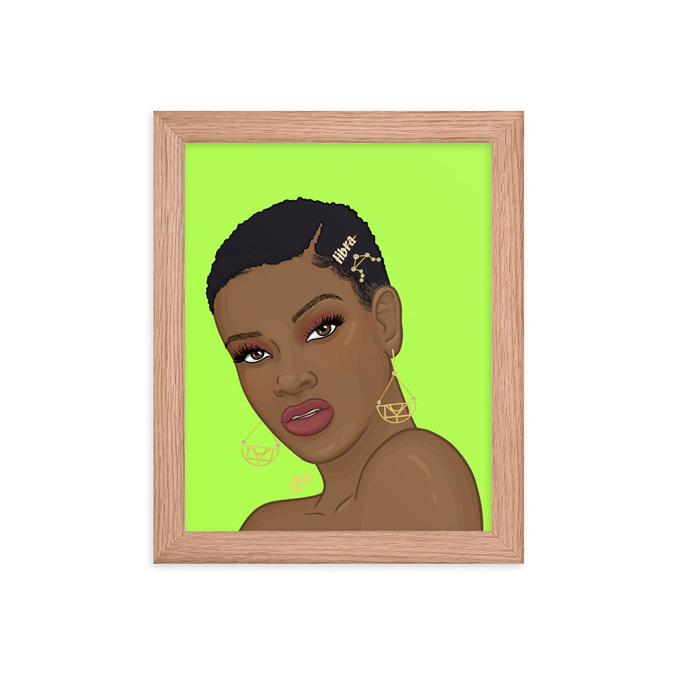 Thumbnail: Libra - Framed