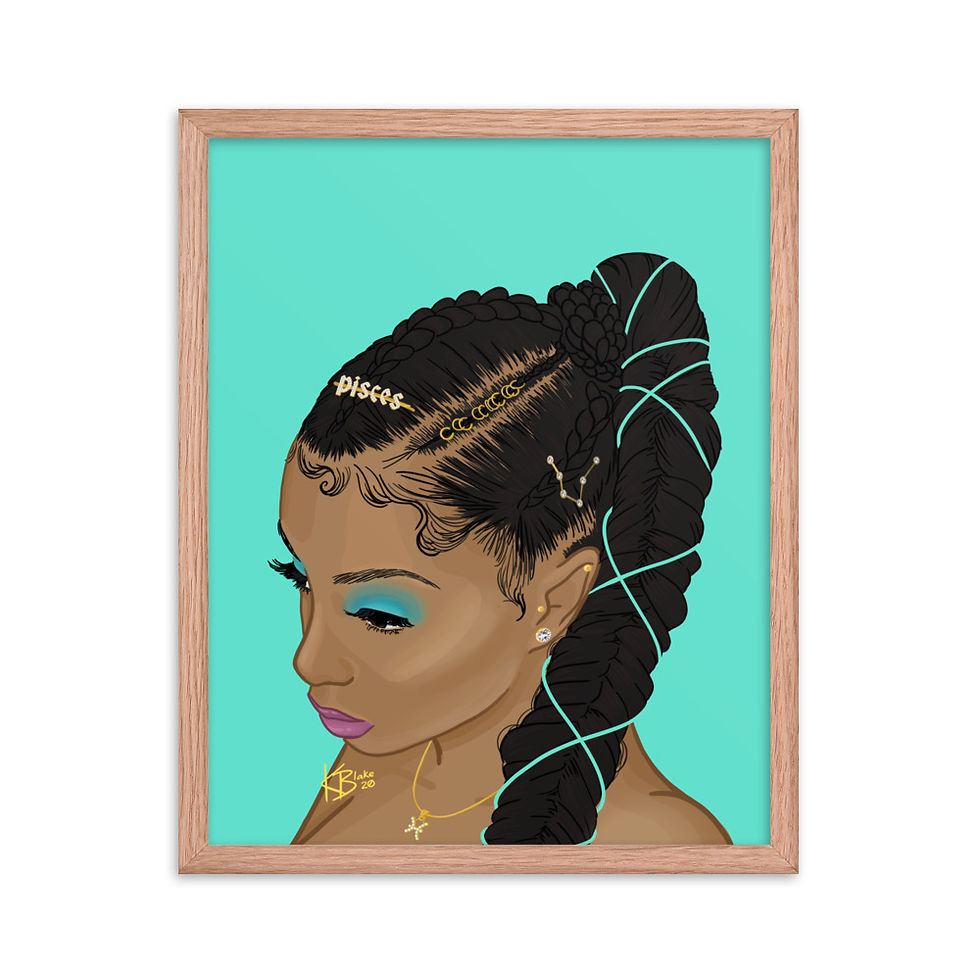 Thumbnail: Pisces - Framed
