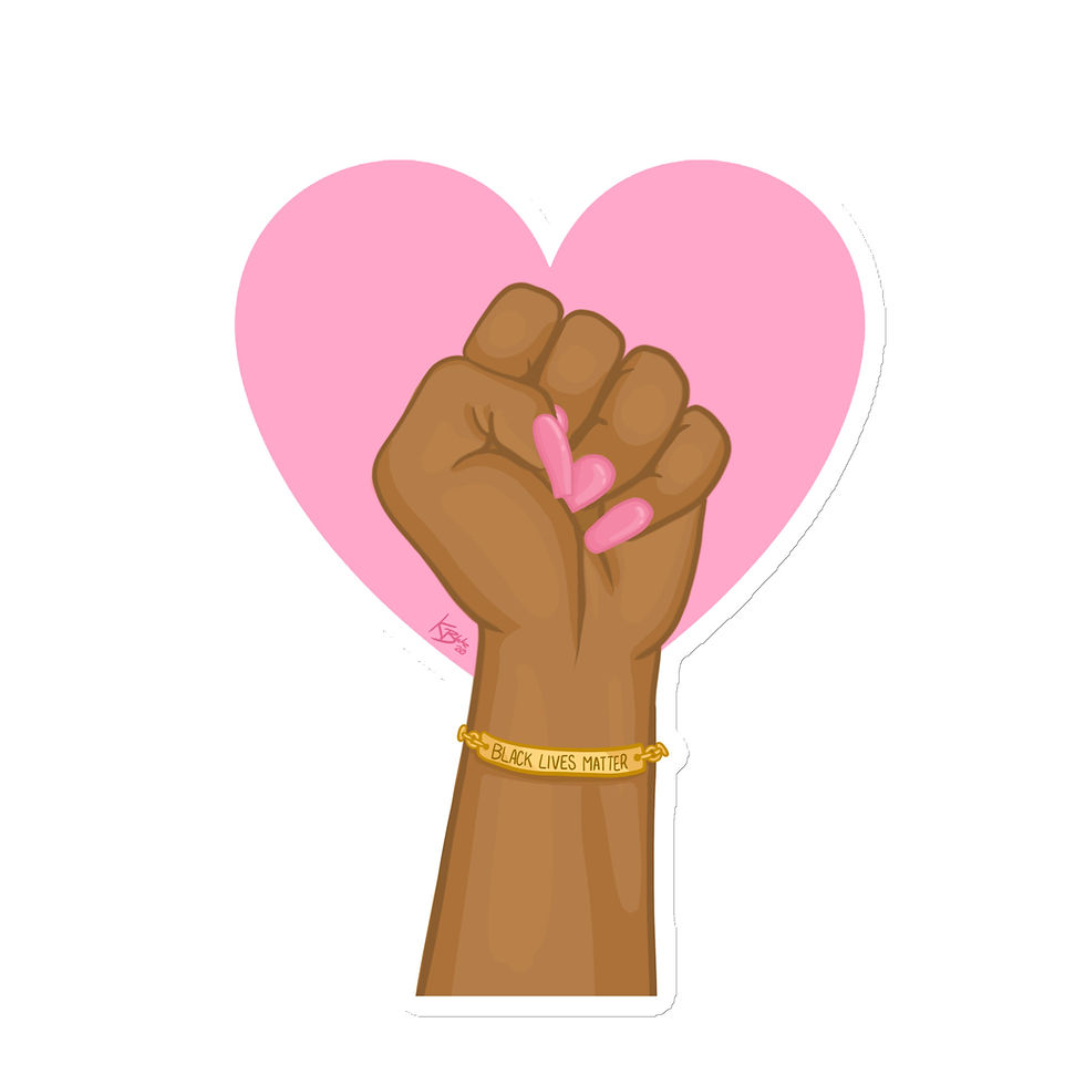 Thumbnail: Pink Power Fist - Magnet
