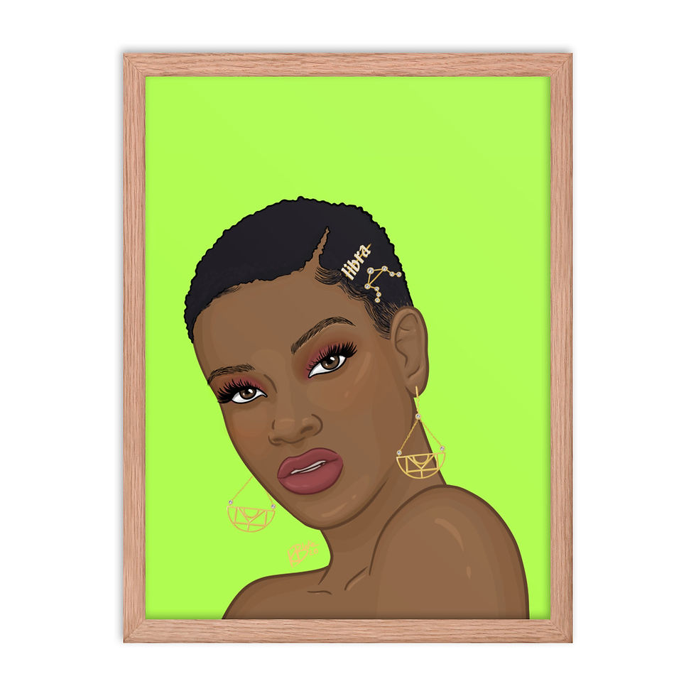 Thumbnail: Libra - Framed