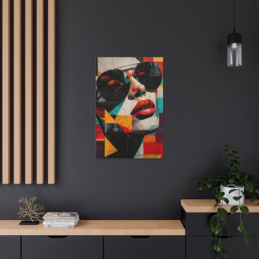 Thumbnail: Red Girl Series : Cyra | Canvas Gallery Wraps