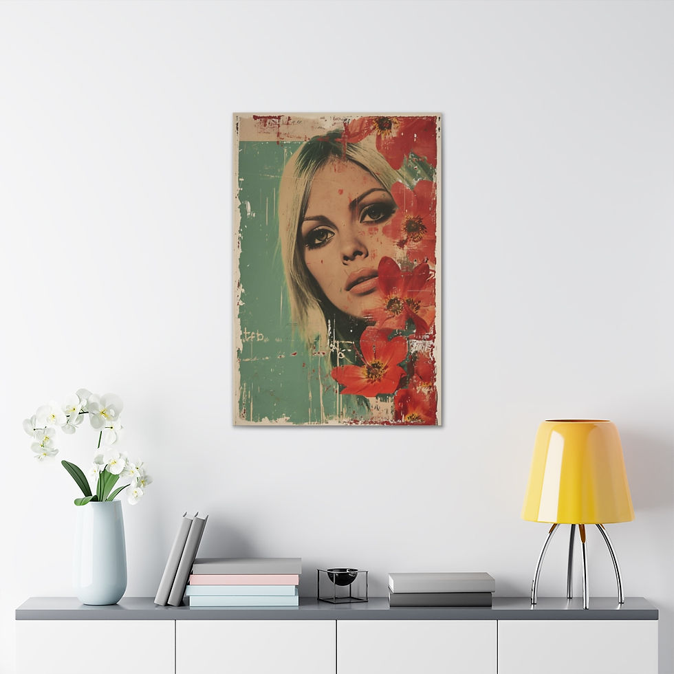 Thumbnail: Flower Child Series : Claire | Canvas Gallery Wraps
