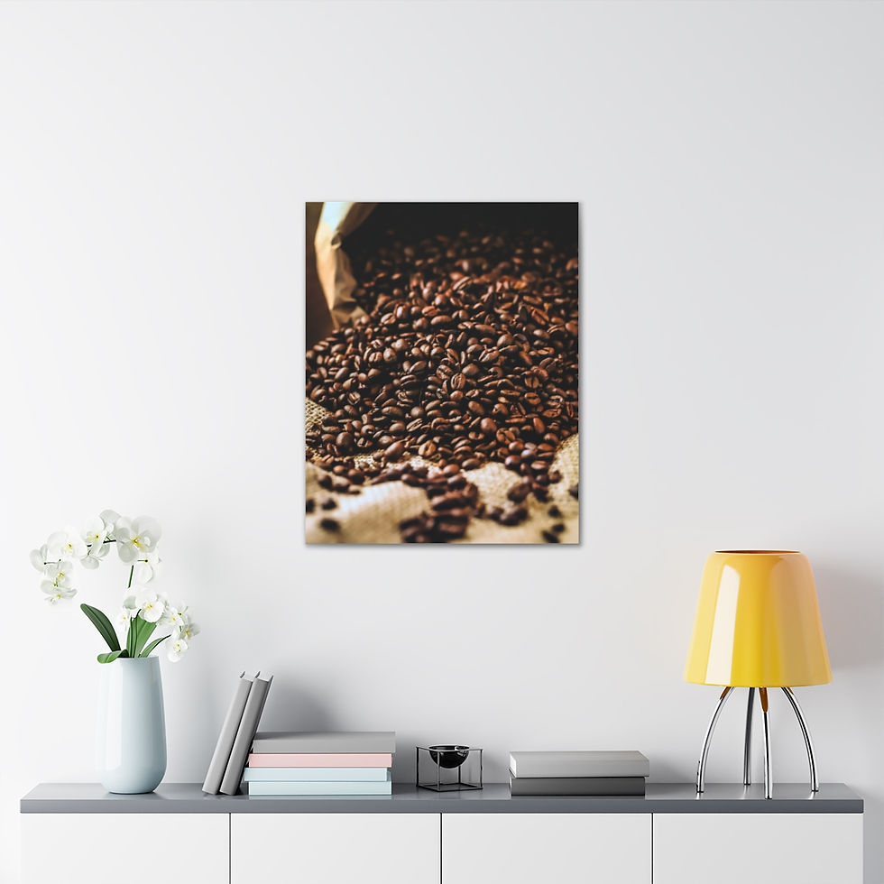 Thumbnail: Coffee Shop Series : Coffee Beans | Canvas Gallery Wraps