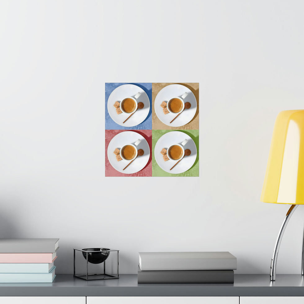 Thumbnail: Espresso : Montage |Original Photography Prints | Matte Vertical Posters