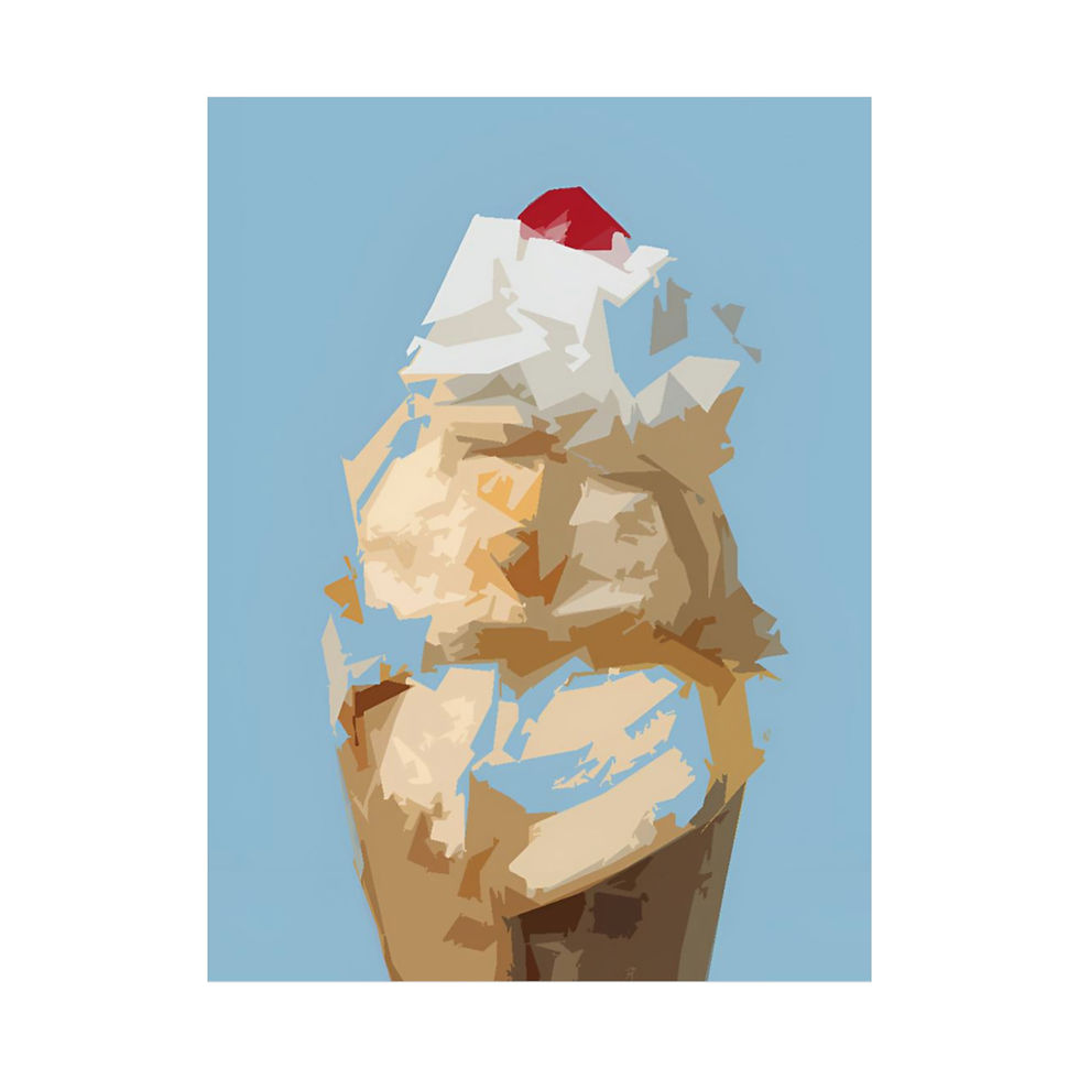 Thumbnail: Ice Cream Cone | Original Photography Print | Matte Vertical Posters