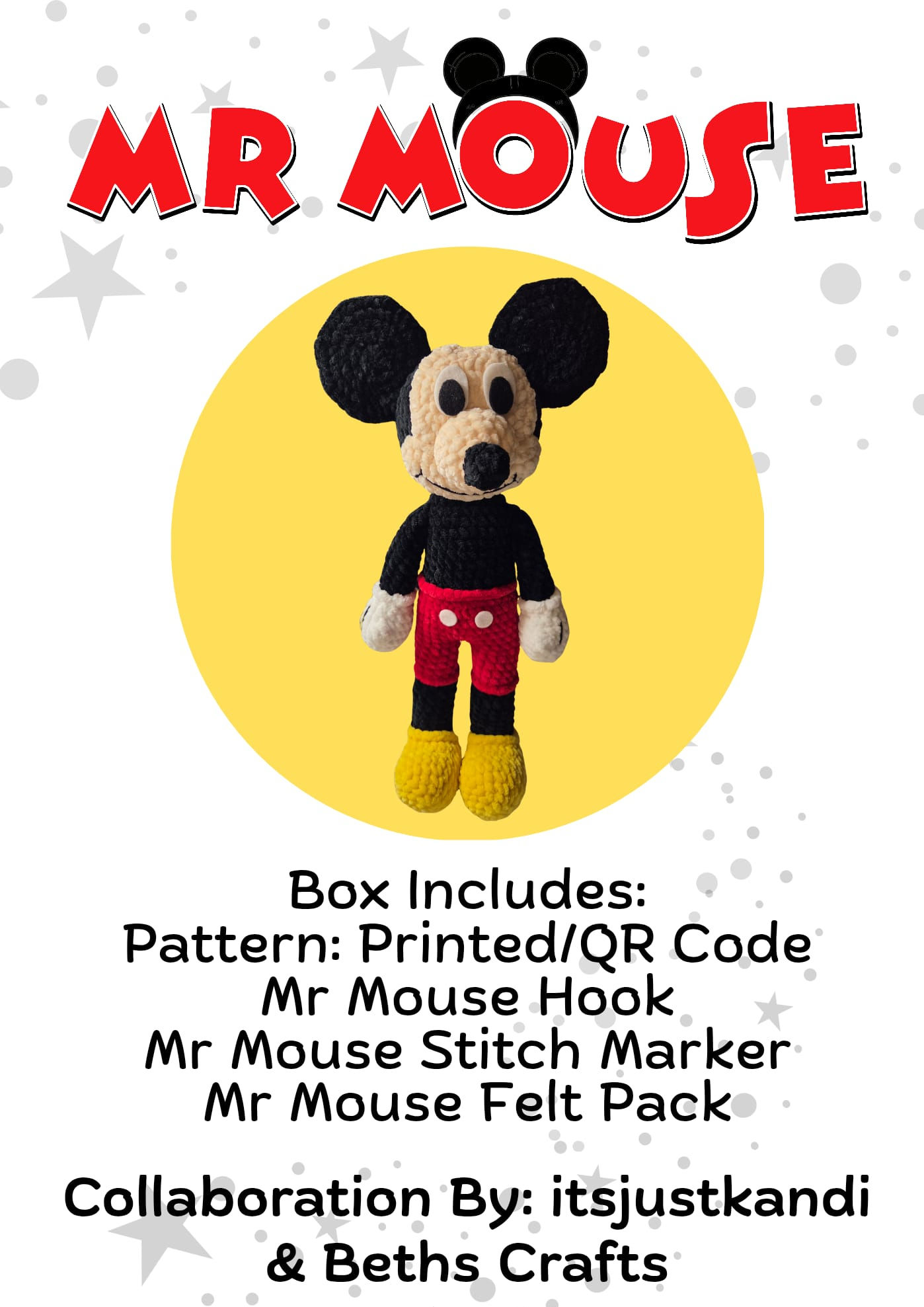 Mr Mouse Pattern Box
