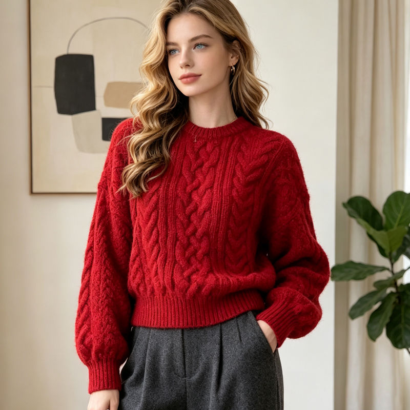 Scarlet Luxe Sweater