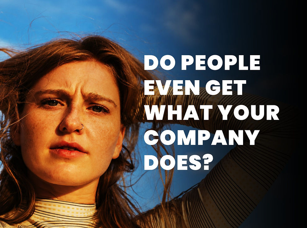 Does Anyone Actually Understand What Your Business Does? The Three-Second Test.