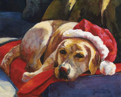 Christmas Morning, Oil 8x10 $395
