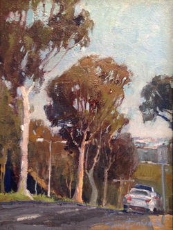 Eucalyptus on Crown Valley 9x12 $475
