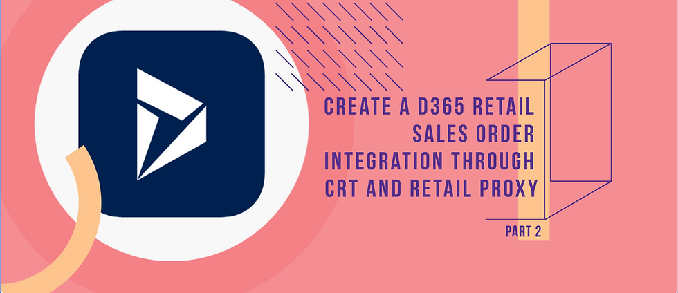 Create a d365 sales order integration title image