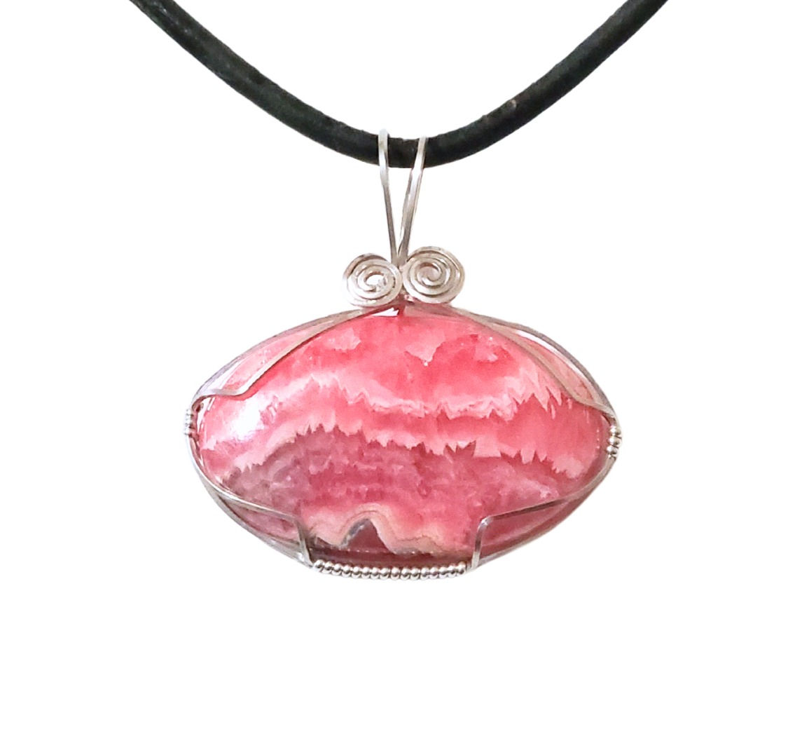 Rhodochrosite Pendant