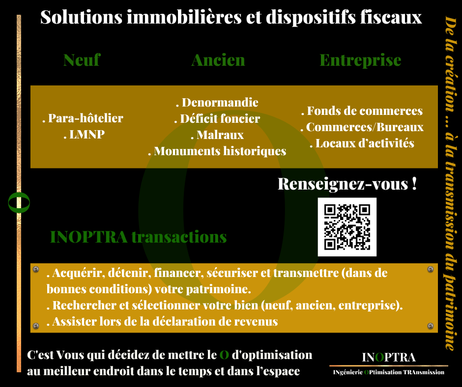 Splutions immobilières et dispositifs fiscaux