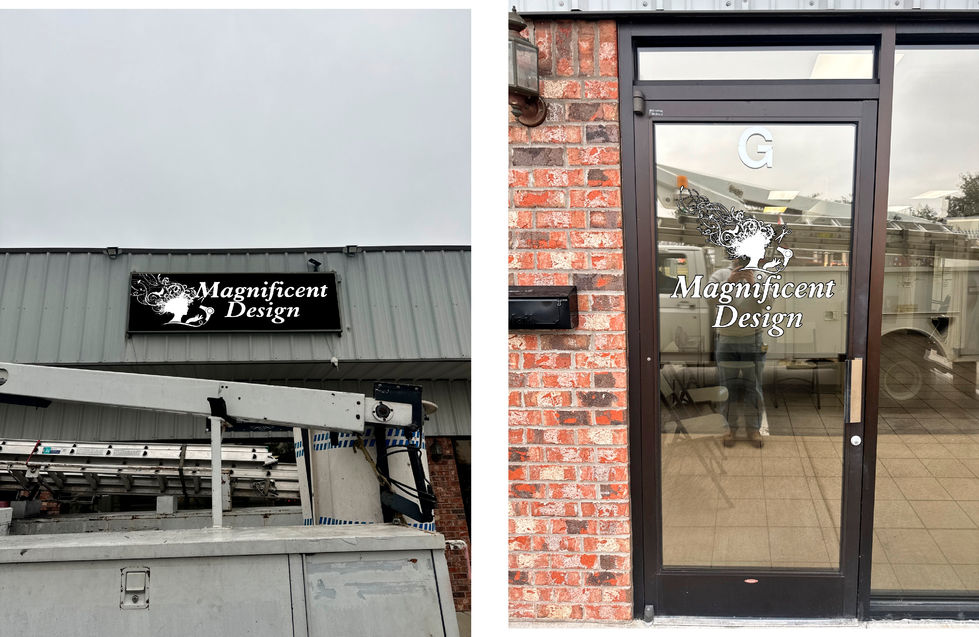 Magnificant designs Sign and door proof v4