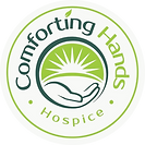 Comforting Hands Hospice of Grove Logo Circle shape