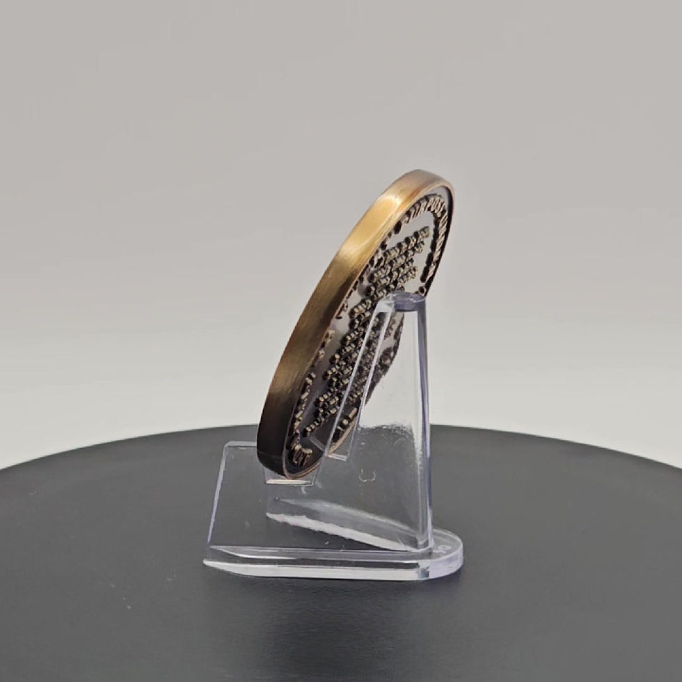 Thumbnail: A Season for Everything Challenge Coin – Trust in God's Perfect Timing