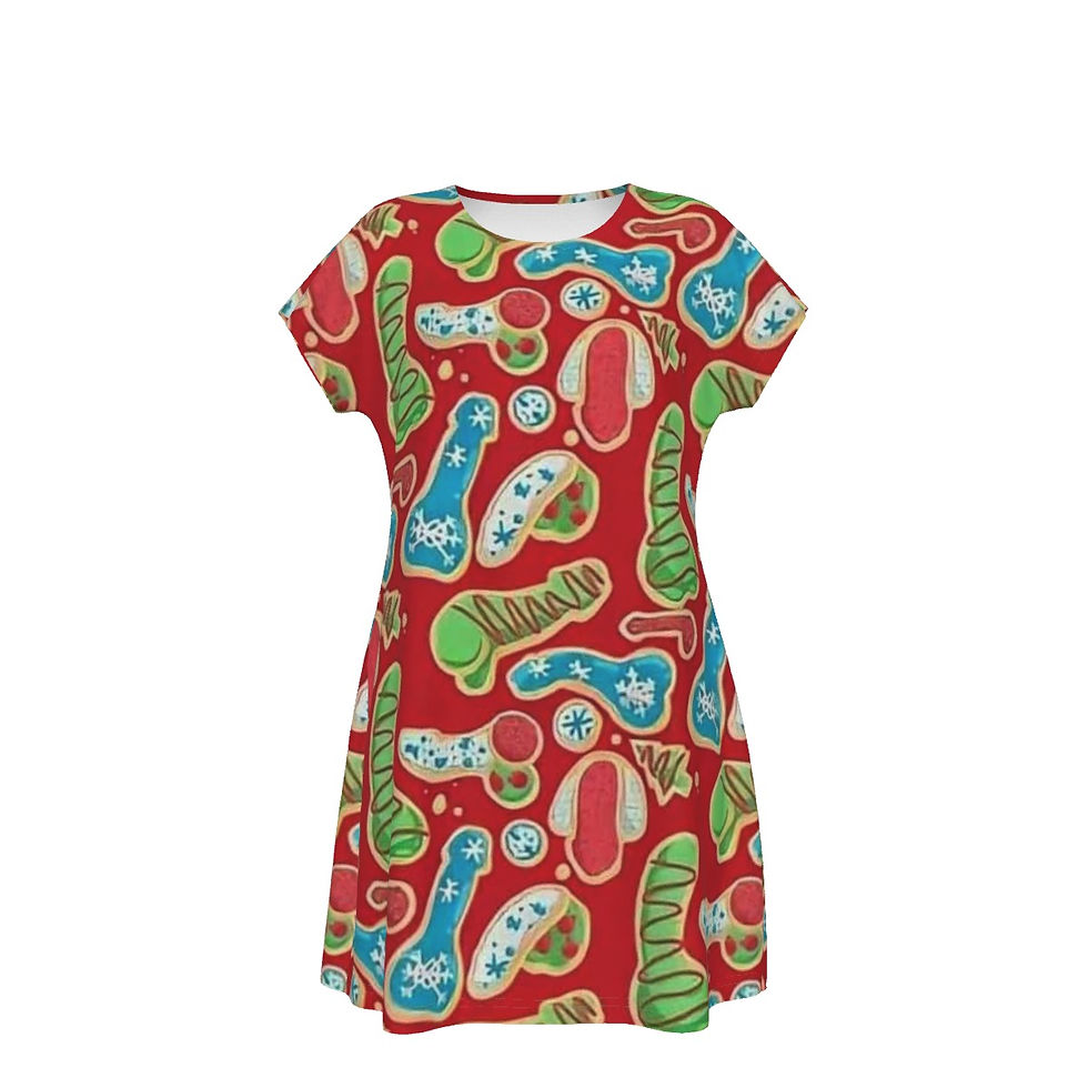 T-Shirt Moo Moo's | Naughty Christmas Cookies | Naughty Jammies