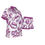 Thumbnail: Silky Short Jammies | Naughty Drawer | Purple Sexy Toys Pattern for Women