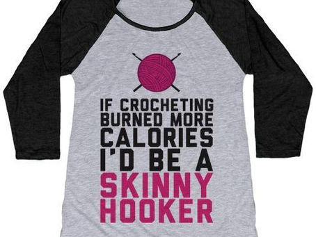 Showcase Your Love for Crocheting with Our Custom Women's Baseball Tee