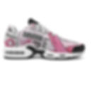 Yo! Chlo Chlo Breast Cancer Pink Ribbon Women's Air Cushion Sport Shoes