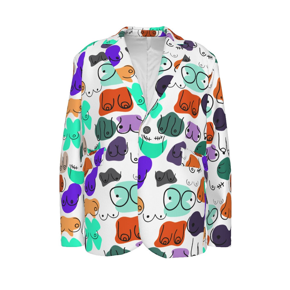 Casual Blazer | All Boobies Matter | Yo! Chlo Chlo | Naughty Apparel for Men