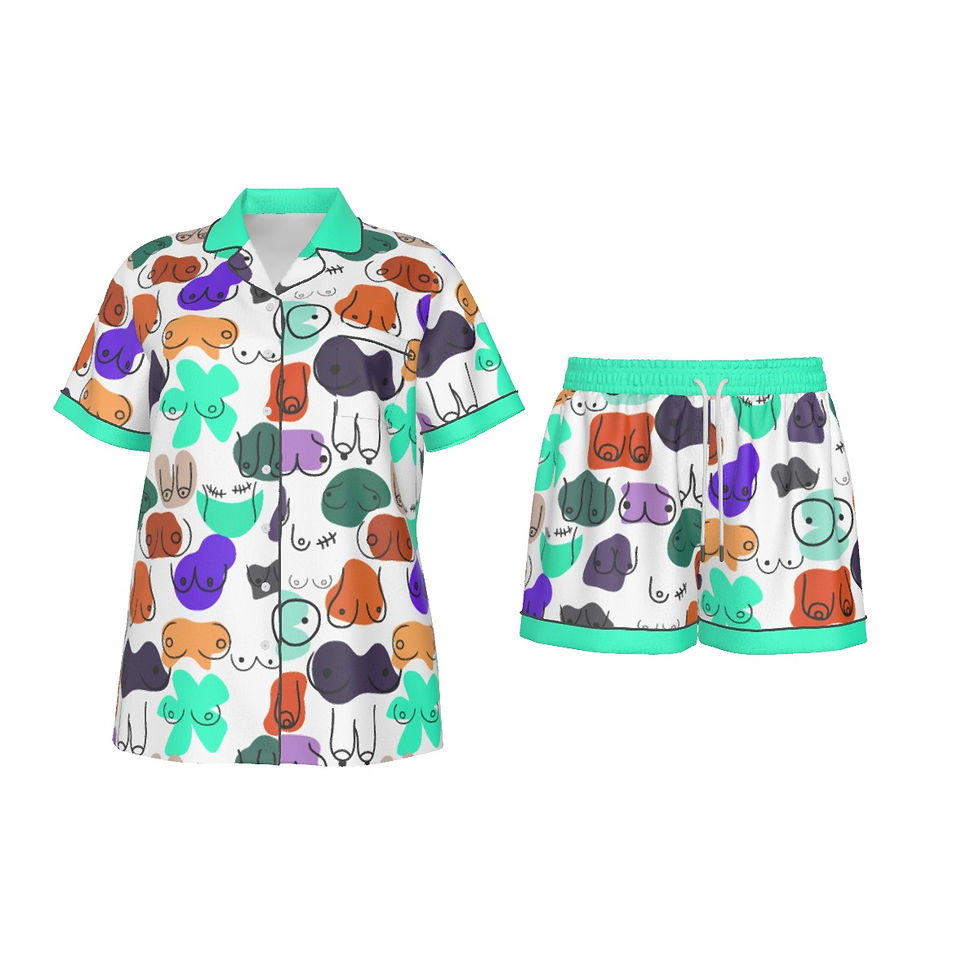 Silky Short Jammies | Yo! Chlo Chlo's Favorite | All Boobies Matter