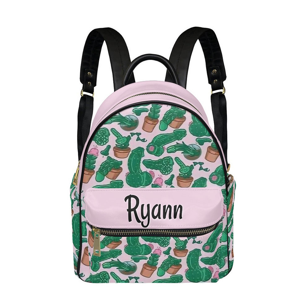Purse Backpack | Don't Be a Prick | Personalized Small Naughty Purse