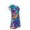 Thumbnail: T-Shirt Moo Moo's | Naughty Stick People Blue Retro  | Naughty Jammies for Women