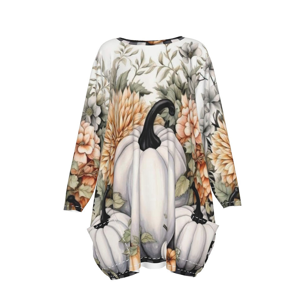 Moo Moo Nighty | Boho Pumpkins |Halloween Moo Moo | Yo! Jammies