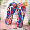 Thumbnail: 4th of July Floral Flip Flops for Men inspired by our Son Cody