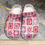 Thumbnail: Granny Square Crochet Print Women's Classic Clog Slip on Shoes