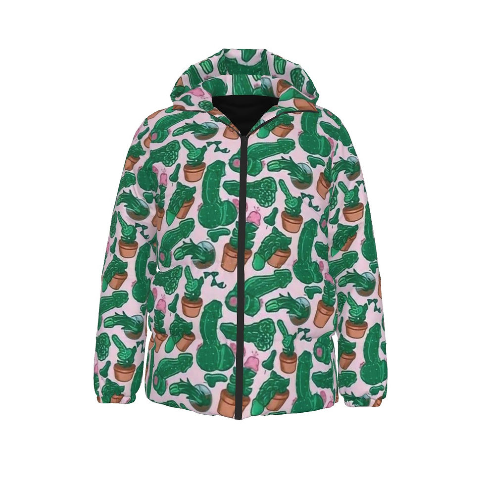 Puff Jacket | Don't Be a Prick Dick | Pastels | Winter Duck Down Winter