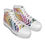 Thumbnail: Canvas High Tops Shoes | Watercolor Rainbow | Kicks for Women