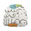 Thumbnail: Knitted Beanie | Pastel Polka Dots | All Boobies Matter | Double Sided Hat
