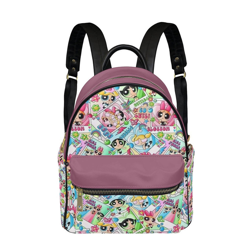 Yo! Chlo Chlo Power Puff Girls Aesthetic Backpack Purse Personalized FREE